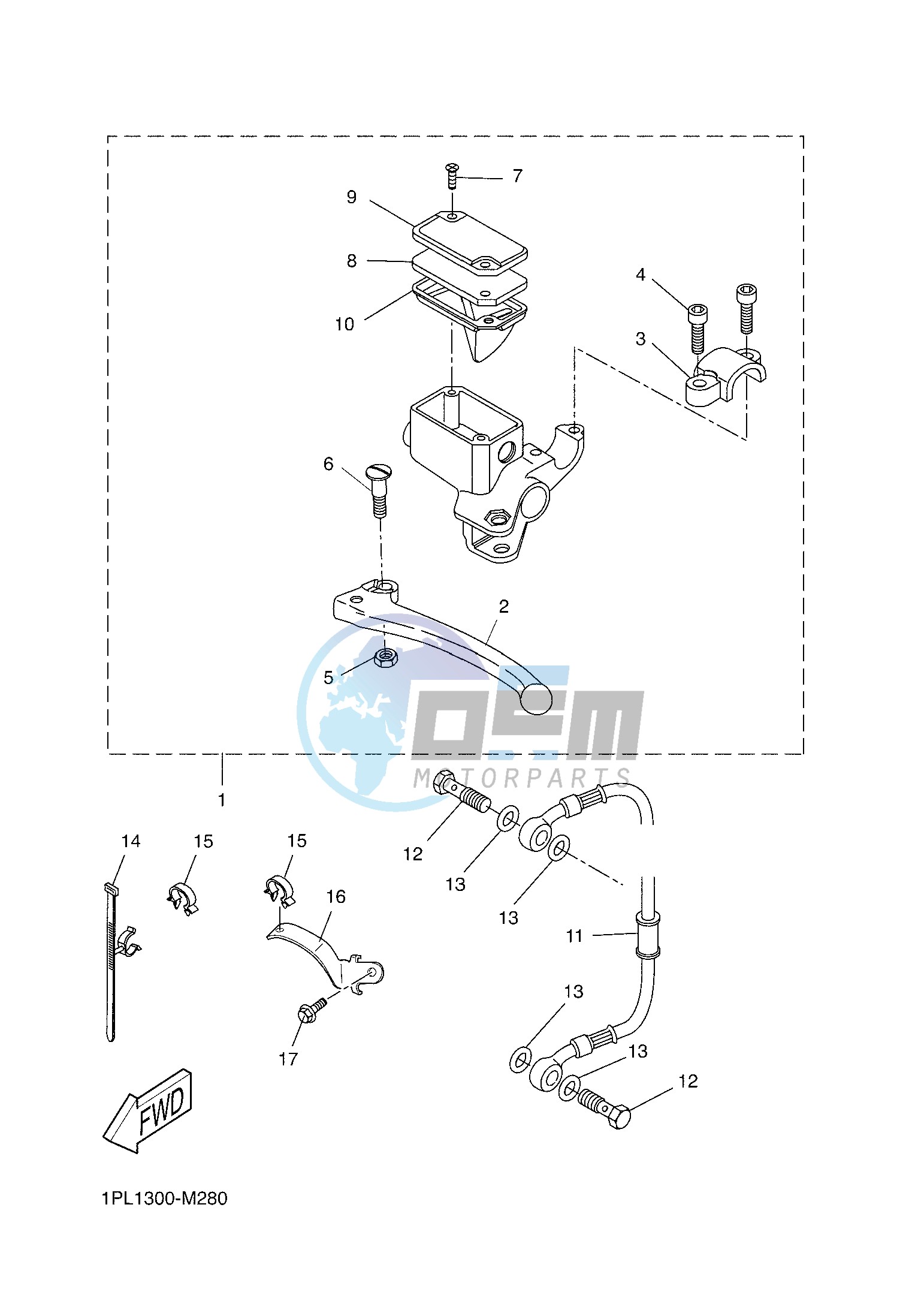 REAR MASTER CYLINDER