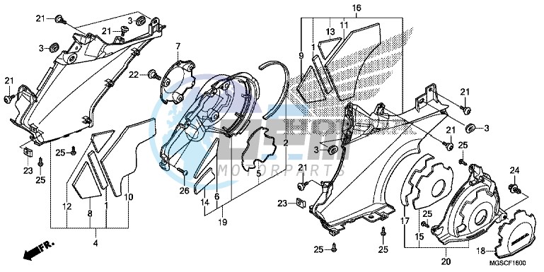 STEP PANEL/ENGINE SIDE COVER