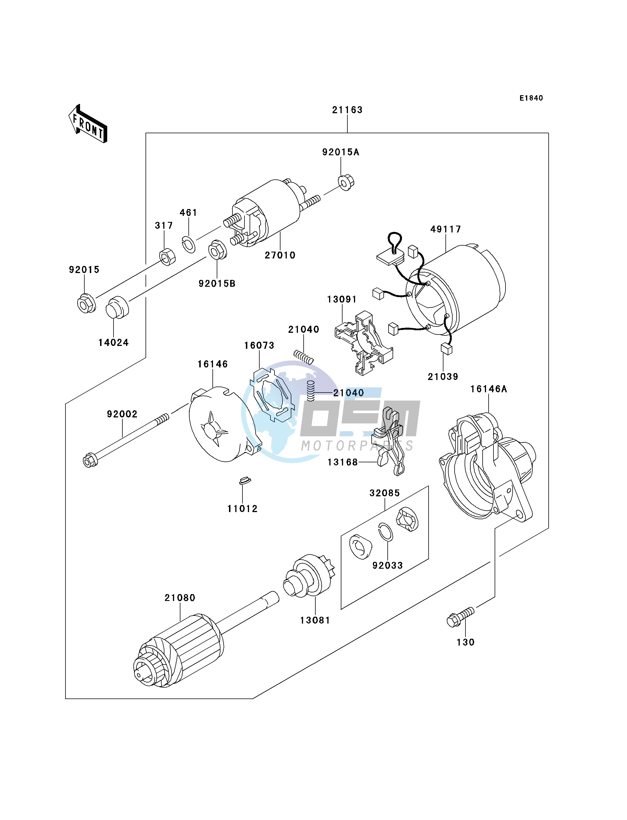 STARTER MOTOR