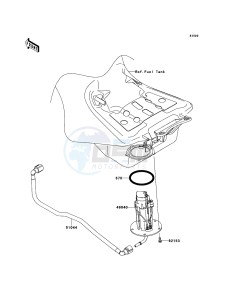 1400GTR_ABS ZG1400CCF FR GB XX (EU ME A(FRICA) drawing Fuel Pump