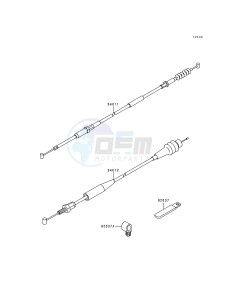 KX 125 K [KX125] (K2) [KX125] drawing CABLES