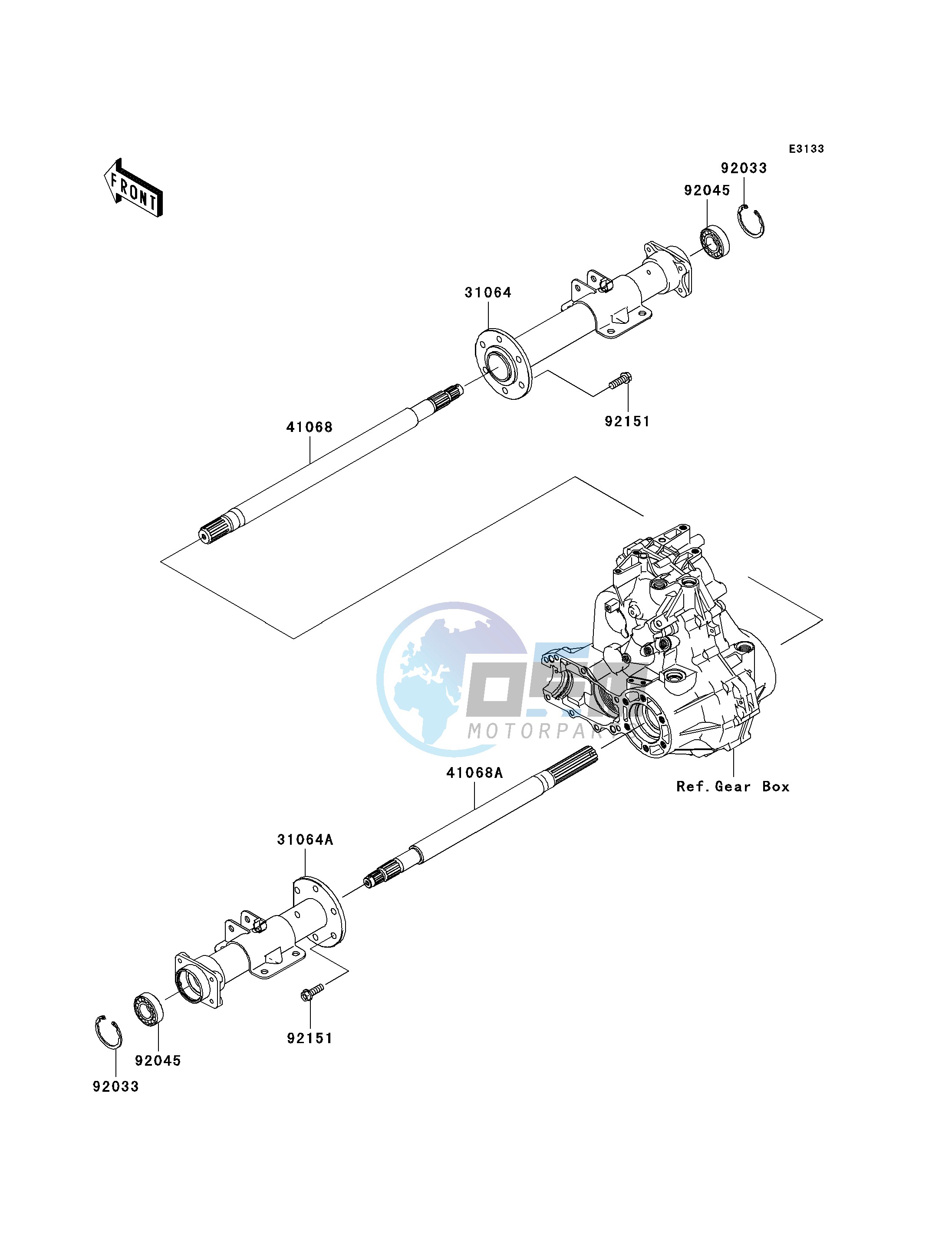 REAR AXLE