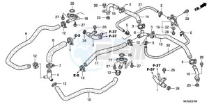 GL18009 Europe Direct - (ED) drawing WATER PIPE