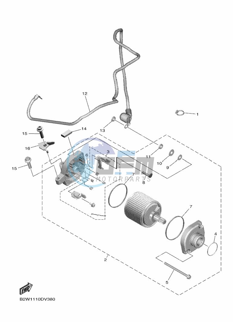 STARTING MOTOR