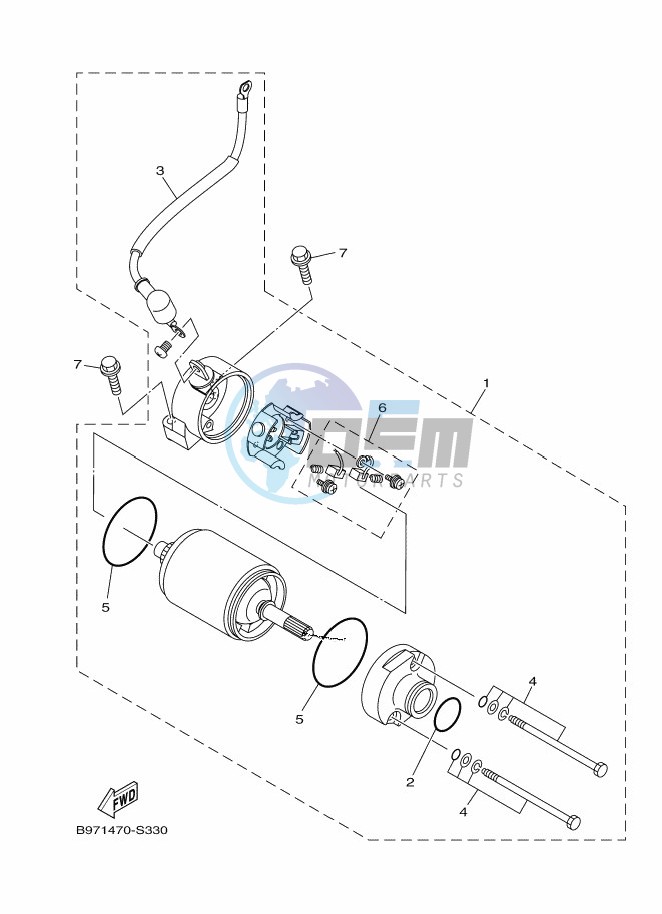 STARTING MOTOR