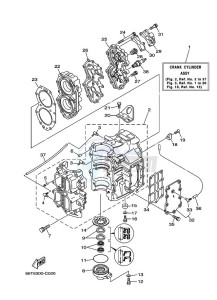 E40XMHL drawing CYLINDER--CRANKCASE