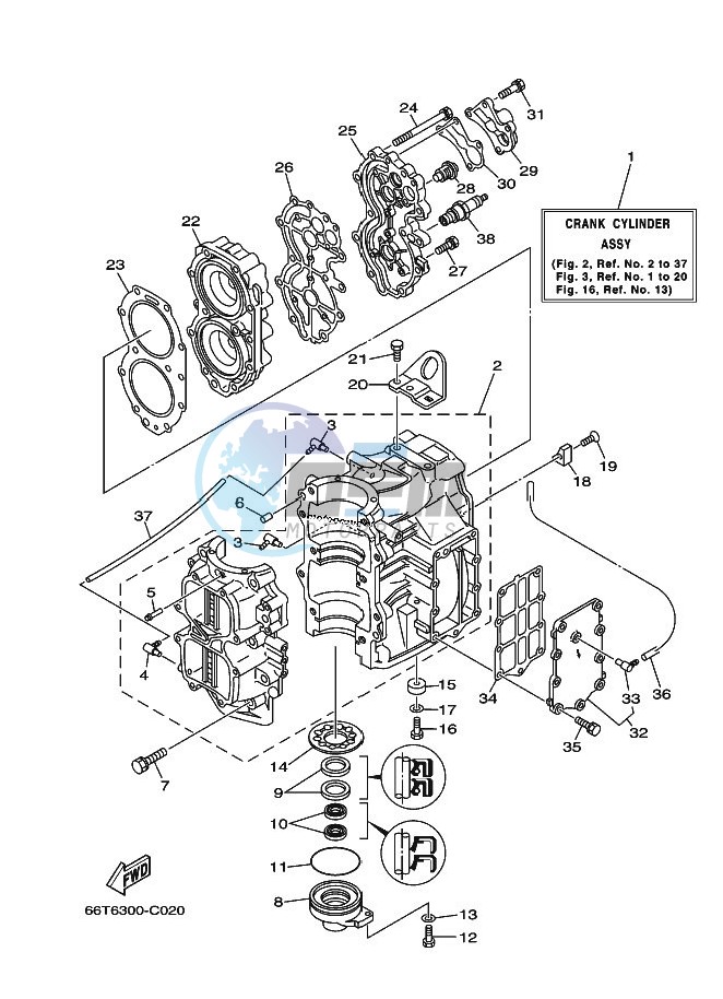 CYLINDER--CRANKCASE