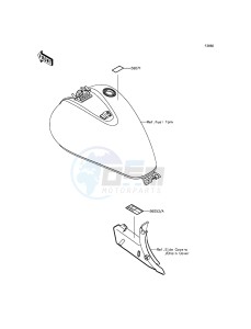 VULCAN 900 CLASSIC VN900BFFA GB XX (EU ME A(FRICA) drawing Labels