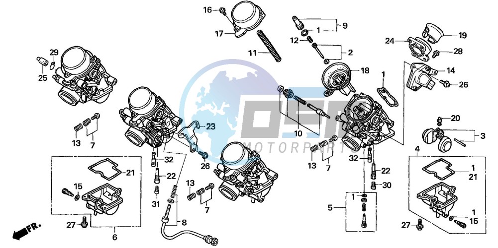 CARBURETOR (COMPONENT PARTS)