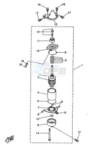 115B drawing STARTER-MOTOR