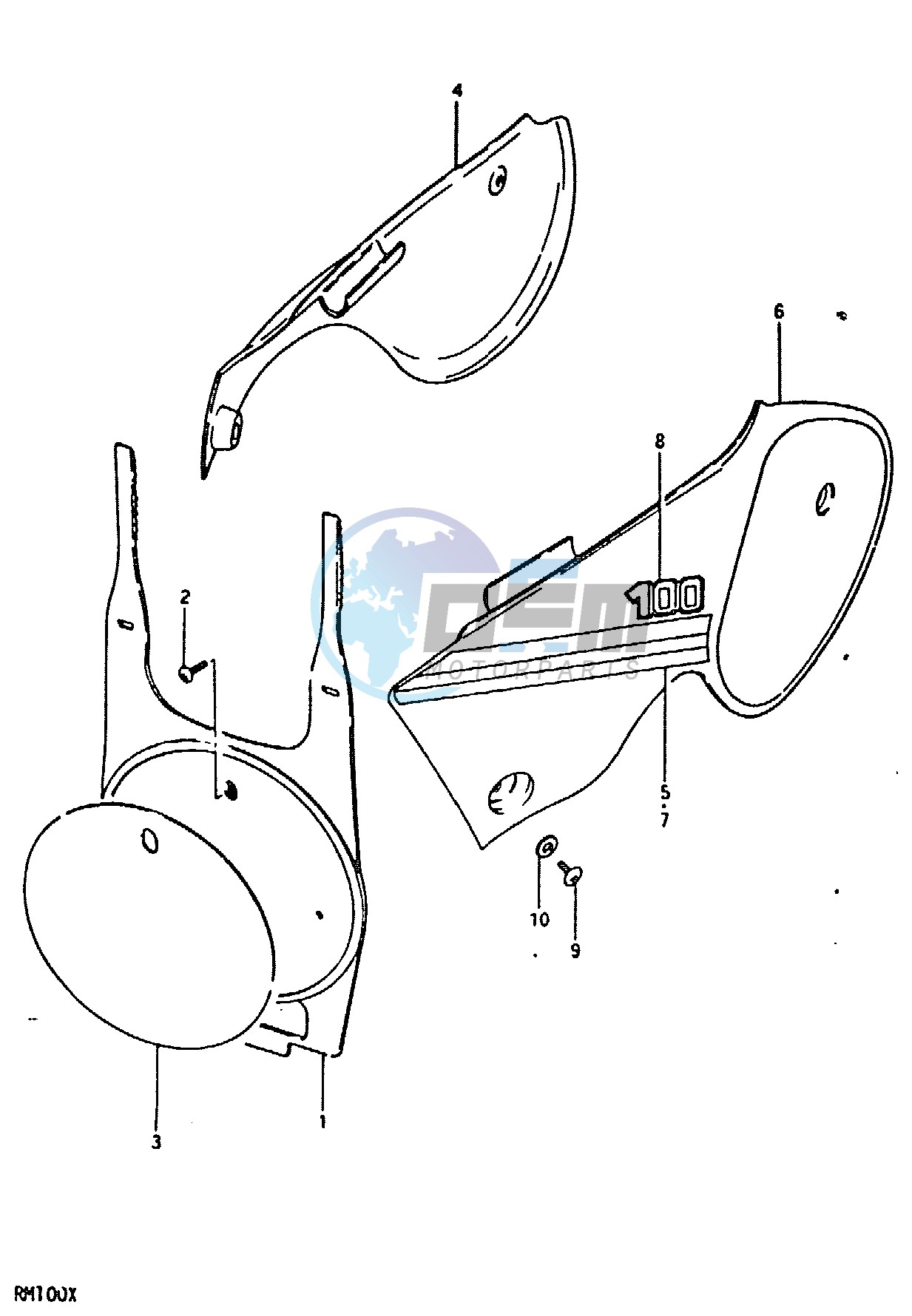 FRAME COVER (RM100X)