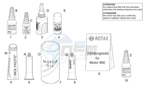 ETV 1000 Capo Nord Capo Nord drawing Sealing and lubricating agents