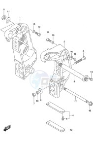 DF 115A drawing Clamp Bracket