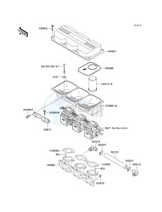 JH 1100 A [1100 ZXI] (A1-A5) [1100 ZXI] drawing FLAME ARRESTER