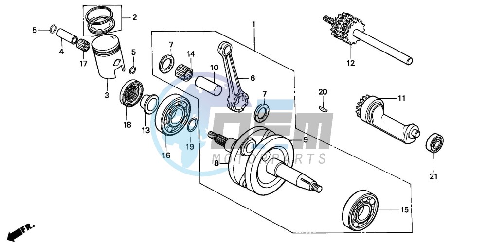 CRANKSHAFT/PISTON