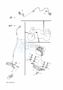 YZF125-A YZF-R125 (BNU1) drawing ELECTRICAL 3