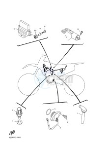 WR250F (2GBH) drawing ELECTRICAL 1