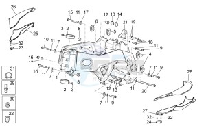 RSV 4 1000 APRC Factory Std SE drawing Frame I