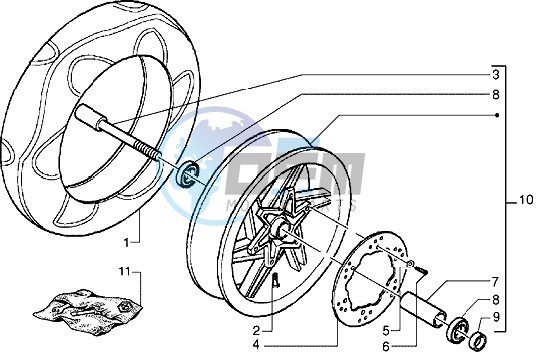 Front wheel