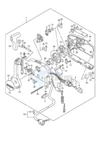 DF 9.9A drawing Remote Control w/Remote Control