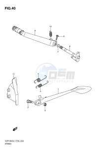 VZR1800 (E50) INTRUDER drawing STAND