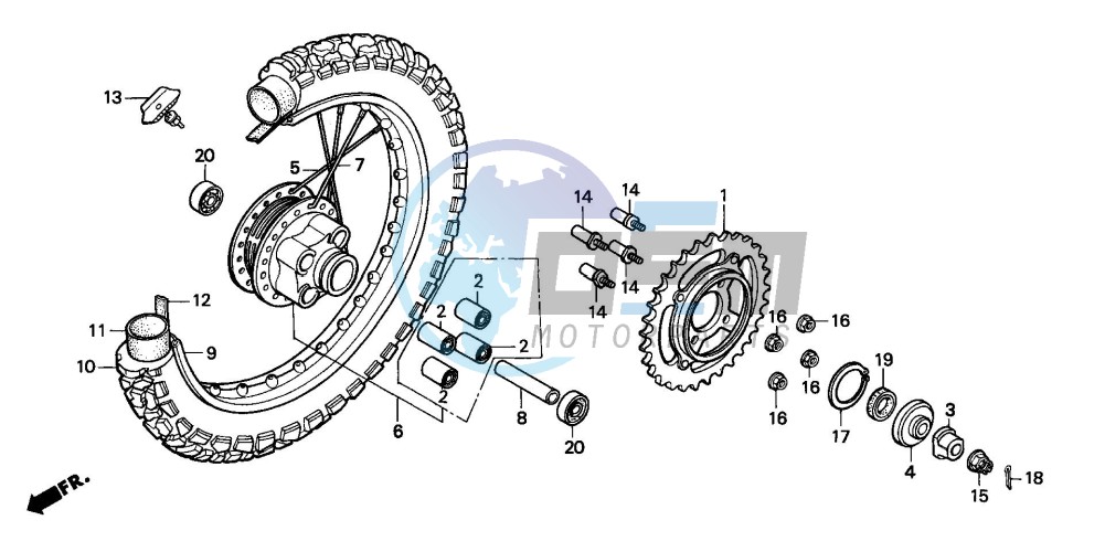 REAR WHEEL