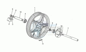 V 35 350 Carabinieri - PA Carabinieri/PA drawing Rear wheel