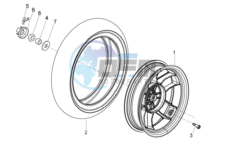 Rear Wheel