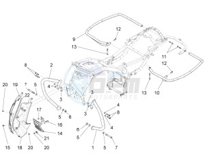 California 1400 Touring SE ABS 1380 drawing Protection