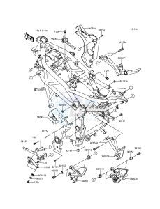 Z250SL ABS BR250FGF XX (EU ME A(FRICA) drawing Frame Fittings