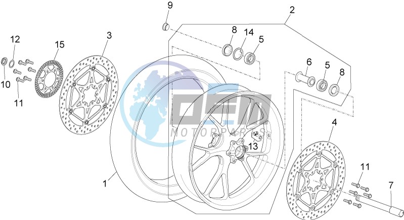 Front wheel