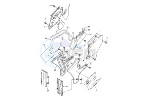 WR F 450 drawing SIDE COVERS