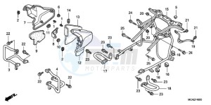 GL1800A NZ - (NZ) drawing ENGINE GUARD