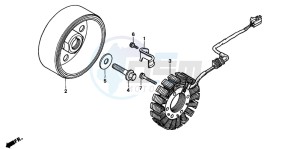 CB1100SF drawing GENERATOR