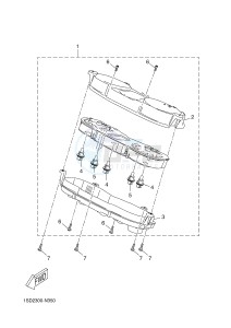 YP400RA X-MAX 400 ABS (1SD2 1SD2 1SD2) drawing METER