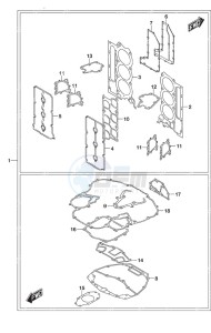 DF 350A drawing Gasket Set