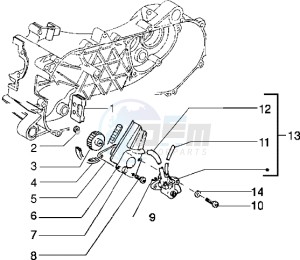 Typhoon 125 XR drawing Oil pump