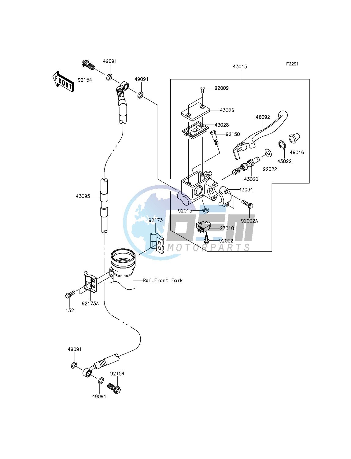 Front Master Cylinder