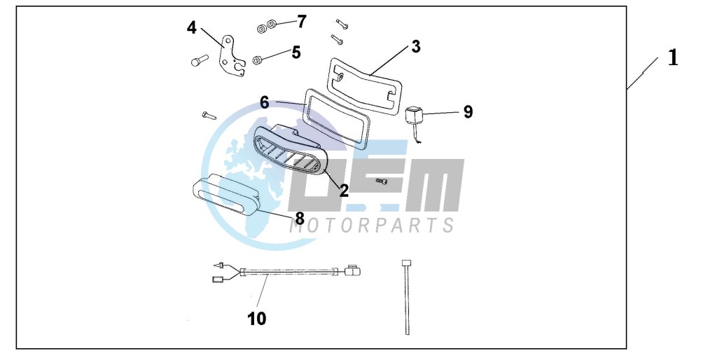 REAR FOG LIGHT SET