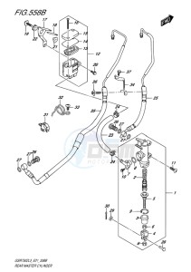 GSR750Z ABS EU drawing REAR MASTER CYLINDER