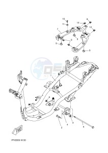 NS50N AEROX NAKED (1PL4) drawing FRAME