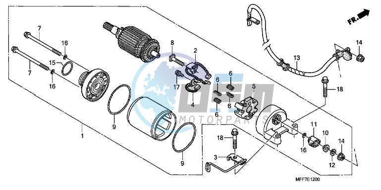 STARTING MOTOR