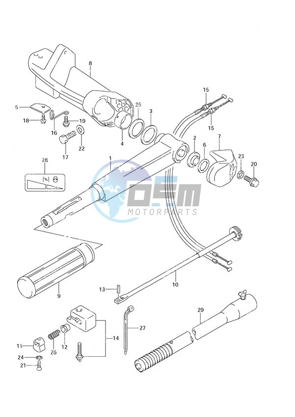 Tiller Handle