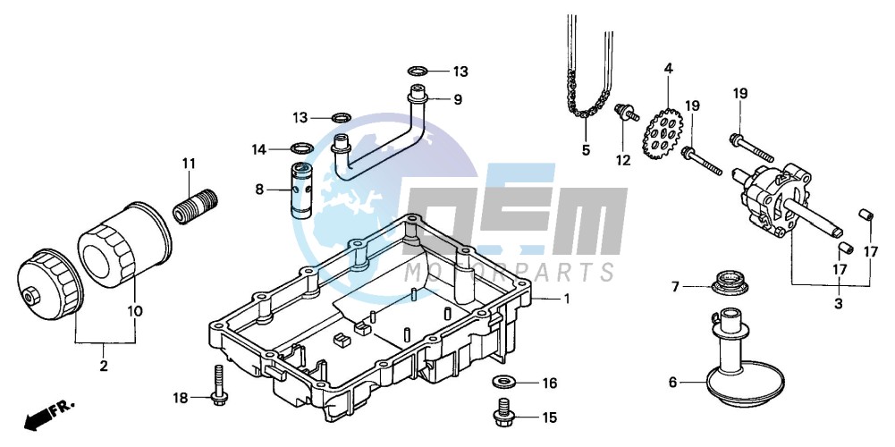 OIL PUMP/OIL PAN