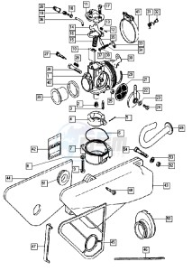 REVIVAL_25-45kmh_K1-K5 50 K1-K5 drawing Carburator