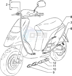 Typhoon 50 m.y. 2004 drawing Throttle Transmission