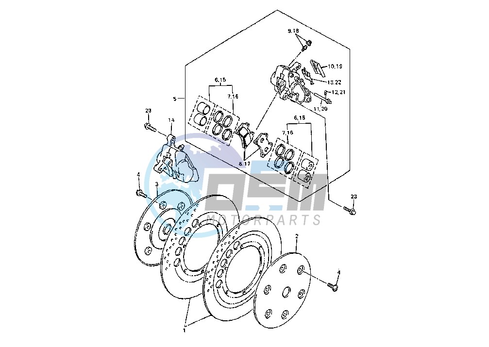 FRONT BRAKE CALIPER