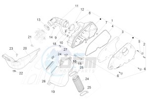 Primavera 150 4T 3V iGET ABS (EMEA) drawing Air filter