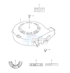 DF 90 drawing Ring Gear Cover