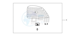 XL700VA9 Europe Direct - (ED / ABS SPC) drawing NARROW PANNINR PA